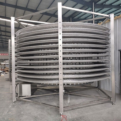 Industrial IQF Máquina de congelación rápida de vegetales fácil de operar con una sola tecla