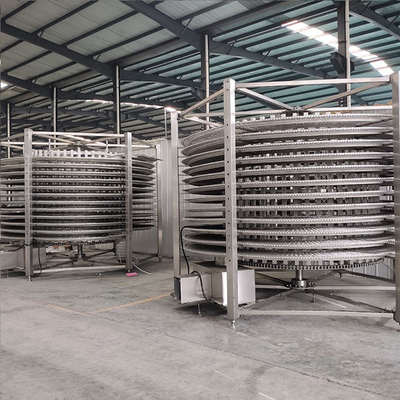 Industrial IQF Máquina de congelación rápida de vegetales fácil de operar con una sola tecla