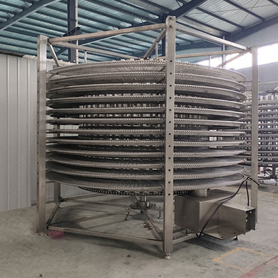 Industrial IQF Máquina de congelación rápida de vegetales fácil de operar con una sola tecla