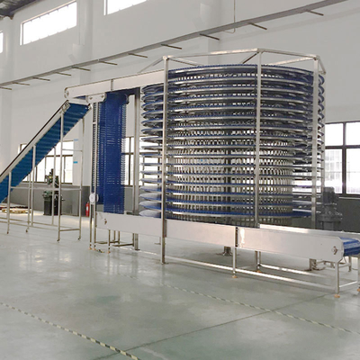 Industrial IQF Máquina de congelación rápida de vegetales fácil de operar con una sola tecla