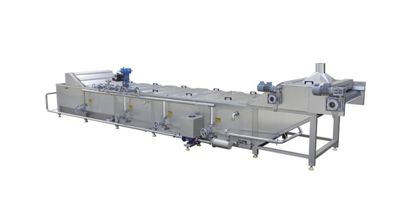 Máquina de proceso de pasteurización para alimentos de frutas y verduras en la producción industrial