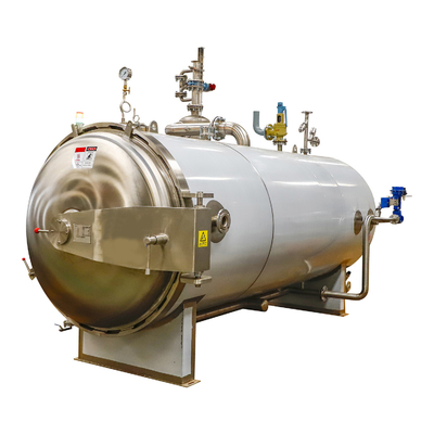 Máquina de autoclave de esterilización de retorte de vapor directo para alimentos enlatados de tecnología avanzada