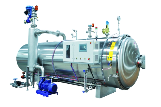 Máquina de autoclave de esterilización de retorte de vapor directo para alimentos enlatados de tecnología avanzada