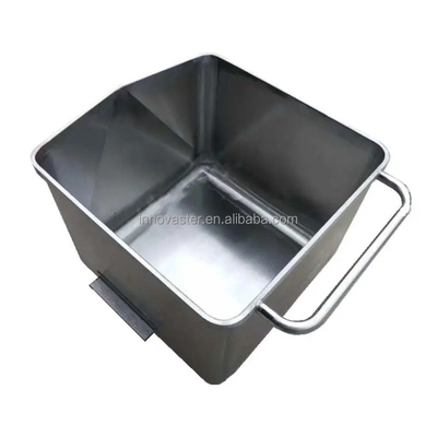 Carritos de transferencia de acero inoxidable 304 para la transferencia rápida y giratoria de materiales alimenticios