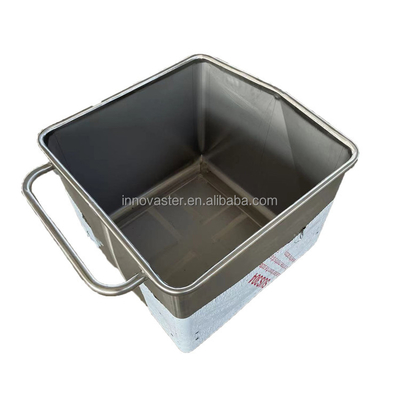 Trolley de elevación de acero inoxidable de rueda de goma silenciosa para carne, pescado, frutas y verduras