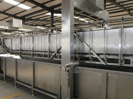 Máquina industrial de descongelación de alimentos congelados para la industria de procesamiento de pescado y carne de camarón