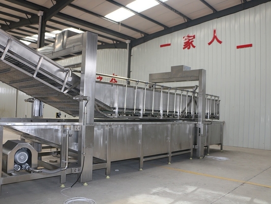 Máquina industrial de descongelación de alimentos congelados para la industria de procesamiento de pescado y carne de camarón