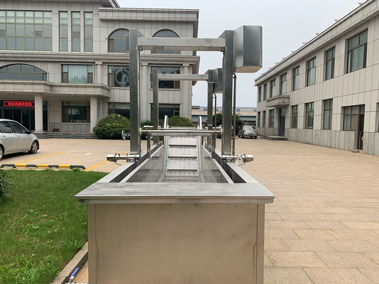 Máquina de blanqueo y precocción industrial automática y fácil de usar para su negocio