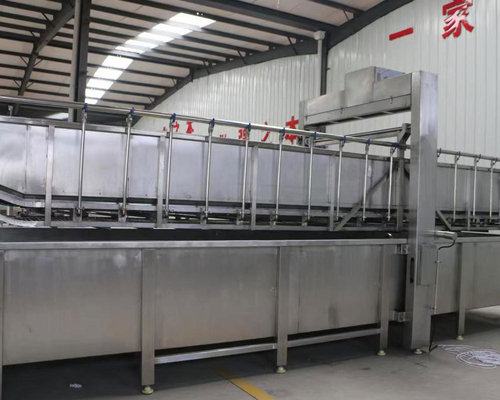 Máquina de blanqueo y precocción industrial automática y fácil de usar para su negocio