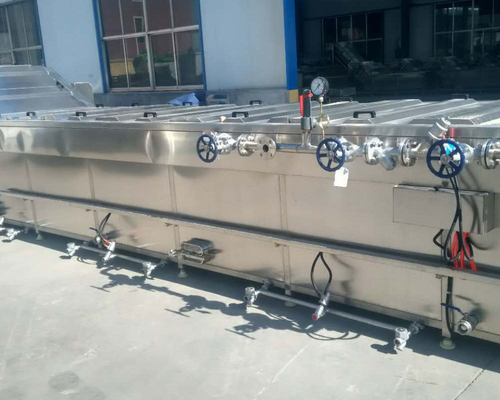 Máquina de blanqueo y precocción industrial automática y fácil de usar para su negocio