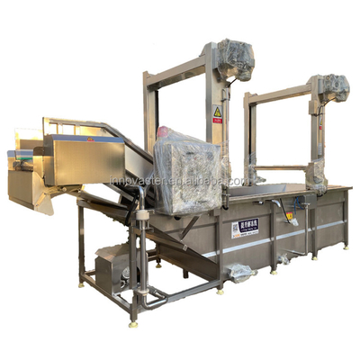 Confiable automático de descongelación elevador de pórtico tipo descongelamiento de carne congelada de pescado camarón máquina