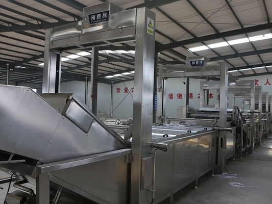 Confiable automático de descongelación elevador de pórtico tipo descongelamiento de carne congelada de pescado camarón máquina