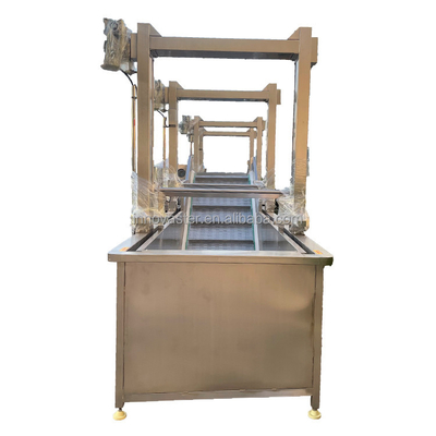 Máquina de descongelación automática de velocidad ajustable para descongelar rápidamente el camarón de pescado y carne de IQF