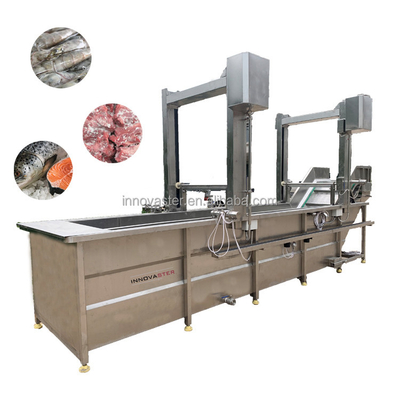 Descongelador automático de elevación de pórtico avanzado para carne congelada camarón pescado pollo frecuencia 50/60Hz