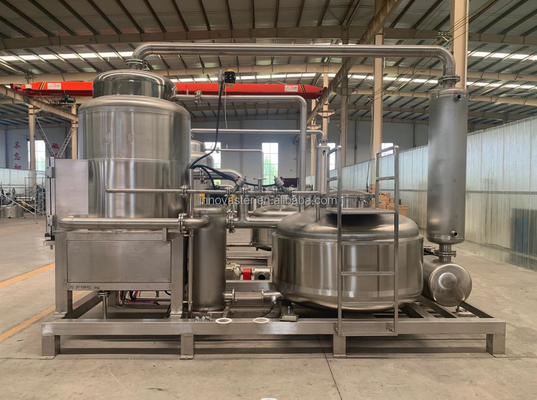 Máquina eléctrica automática de frutas crujientes con vacío Frutas crujientes Fritería Máquina perfectamente crujiente cada vez